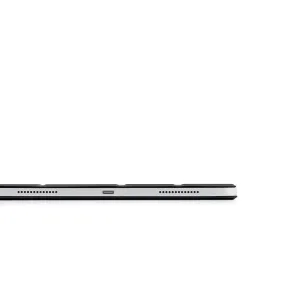 Pipetto Origami No4 foliofodral för iPad Pro 11 tum, tunn svart sidovy med vikbar stödkant