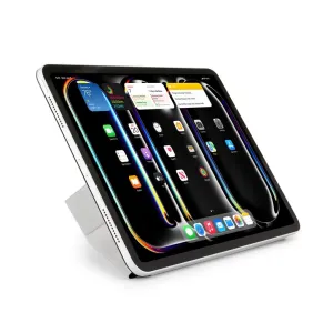 Pipetto Origami No4 foliodeksel for iPad Pro 11-tommer, brettet til et stativ for ulike visningsvinkler.