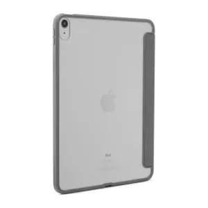 Étui Pipetto Origami No1 gris pour iPad 10,9 pouces avec support pliable et coque arrière de protection