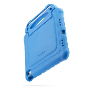 Pipetto blått beskyttende iPad-deksel med innebygd håndtak og forsterkede hjørner til barn