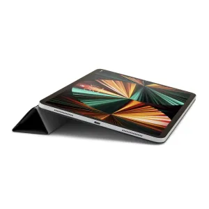 Étui folio Pipetto Origami No4 pour iPad Pro 12,9 pouces, support pliable noir avec fixation magnétique