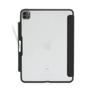 Coque noire Pipetto Origami No3 pour iPad Pro 11 pouces avec support Apple Pencil et rabat de protection