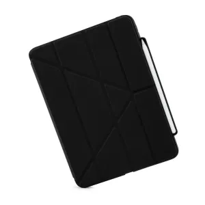 Étui Pipetto Origami No3 noir pour iPad Pro 11 pouces, avec support pliable et rangement pour Apple Pencil 2