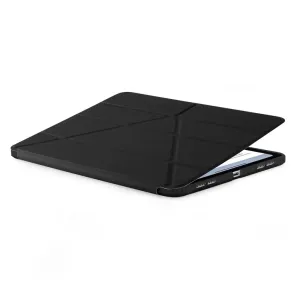 Étui Pipetto Origami No1 noir pour iPad Air avec support pliable et protection antichoc