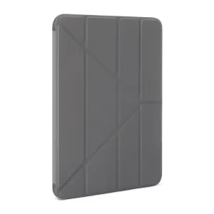 Pipetto Origami No1 graue Hülle für iPad Air 13 (2024) mit faltbarer Standabdeckung und abgerundeten Kanten