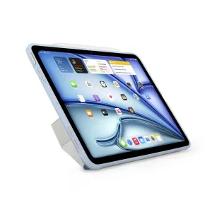 Pipetto Origami No1 lyseblått iPad Air 13-deksel med sammenleggbart stativ og omslag med automatisk dvale/vekking