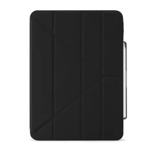 Pipetto Origami No3 pennfodral för iPad Air 13 i svart, med vikbart foliofodral och skydd för surfplattan