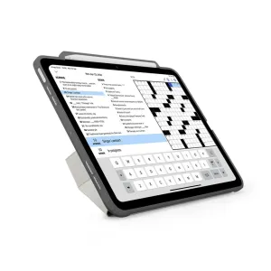 Pipetto Origami No3 Pencil Case iPad Pro 11 jaoks, hall, kokkupandava aluse ja Apple Pencil sahtliga