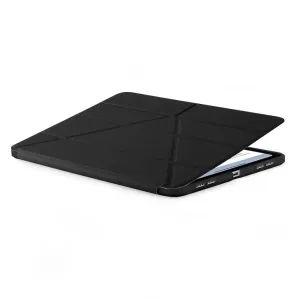 Étui Pipetto Origami No1 noir pour iPad Pro 11 (2024) avec rabat support pliable