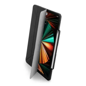 Pipetto Origami No3 svart foliodeksel til iPad Pro 12,9 med stativ og Pencil-oppbevaring