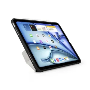 Pipetto Origami No1-cover til iPad Air, sort foliocover med foldbar stander og stødbeskyttelse