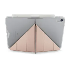Pipetto Origami No3 iPad Air 11 Hülle mit transluzenter Rückseite, faltbarem Ständer und Apple Pencil-Halter