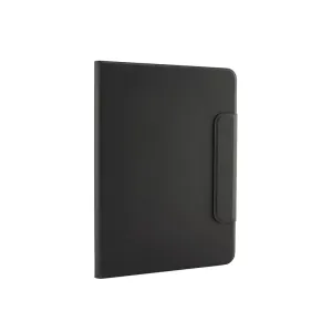 Pipetto roterende foliocover til iPad Air 11 i sort, vist lukket med mat finish og afrundede hjørner