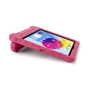Pipetto rosa Activity-Hülle für iPad 10. Generation mit integriertem Ständer und Griff für geschützte freihändige Nutzung