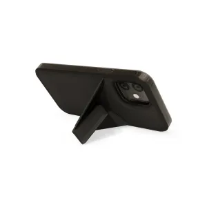 Pipetto Origami Snap-deksel til iPhone 12 Mini med utfellbart stativ og støtbeskyttende svart design