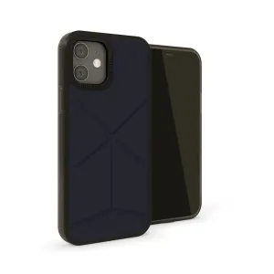 Coque de protection Pipetto pour iPhone 12 et iPhone 12 Pro avec dos géométrique et découpe surélevée pour l’appareil photo