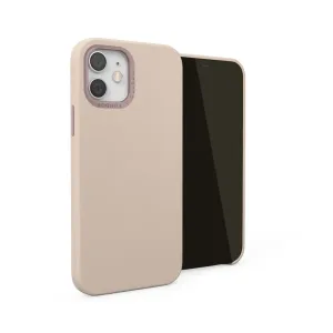 Coque en cuir Pipetto pour iPhone 12 Pro Max beige, avec protection surélevée de l’appareil photo et compatibilité avec les supports magnétiques
