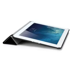 Pipetto iPad Origami Case with stand folded into a triangular viewing position
