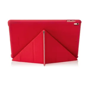 Étui Pipetto Origami pour iPad Air/Pro 10,5 rouge, avec support pliable et protection complète