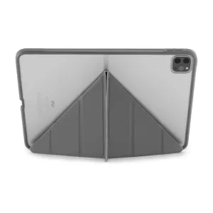 Pipetto iPad Pro 11-inch case with Origami folding stand and protective gray cover
