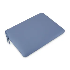 Housse Pipetto Classic Fit bleue pour MacBook, avec fermeture zippée et protection fine