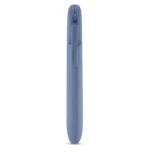 Housse Pipetto Classic Fit pour MacBook, bleue, housse fine zippée pour MacBook Air 13 et Pro 14