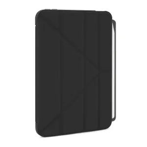 Pipetto iPad Mini Origami No3 must volditav ümbris aluse ja Apple Pencil hoiukohaga